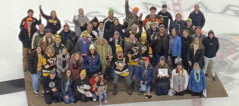 It's a Hockey Night in Wilkes-Barre with the Tri-State Geocachers